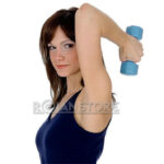 Set Mancuernas 2 Kg - 2 X 1 Kg Grs Antideslizantes Vinilo - Imagen 4
