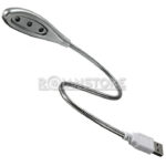 Lámpara Luz 3 Usb Flexible Notebook Laptop Pc Viajes Noche - Imagen 11