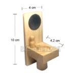 Completo Set Muebles De Baño En Madera Para Casa De Muñecas (e) - Imagen 5