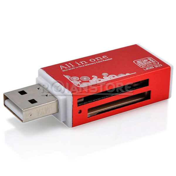 Lector USB Multi Tarjetas MicroSD SD MS M2 4 en 1 Modelo Nuevo