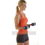 Set Mancuernas 8 Kg - 2 X 4kg Antideslizantes Vinilo - Imagen 2