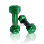 Set Mancuernas 4 Kg - 2 X 2 Kg Antideslizantes Vinilo - Imagen 2