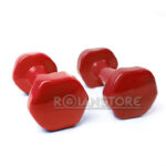 Set Mancuernas 6 Kg - 2 x 3 Kg Antideslizantes Vinilo - Imagen 3