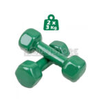 Set Mancuernas 6 Kg - 2 x 3 Kg Antideslizantes Vinilo - Imagen 22