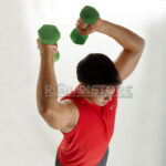 Set Mancuernas 4 Kg - 2 X 2 Kg Antideslizantes Vinilo - Imagen 6