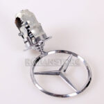 Emblema para Mercedes Benz Estrella Logo Capó Capot Modelos W126 - Imagen 4