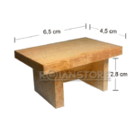 Completo Set Muebles De Living En Madera Para Casa Muñecas (e) - Imagen 4