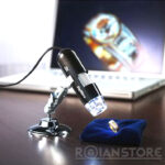 Microscopio Usb Aumento 500x Iluminación 8 Led Fotos Videos Mitel - Imagen 4