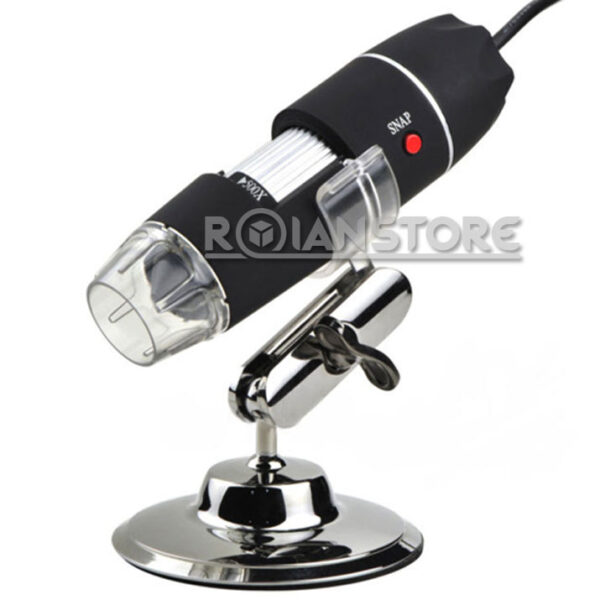 Microscopio Usb Aumento 500x Iluminación 8 Led Fotos Videos Mitel