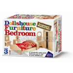 Completo Set Muebles De Dormitorio Madera Para Casa Muñecas (e) - Imagen 2
