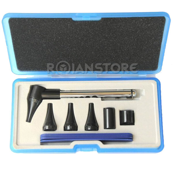 Otoscopio Pocket Diagnostico Luz Led Estuche Rígido