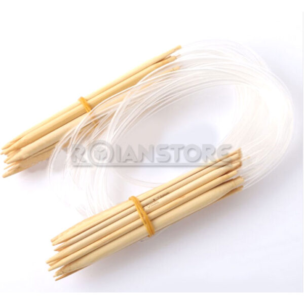 Set Palillos Roian Circulares Madera Set 11 medidas