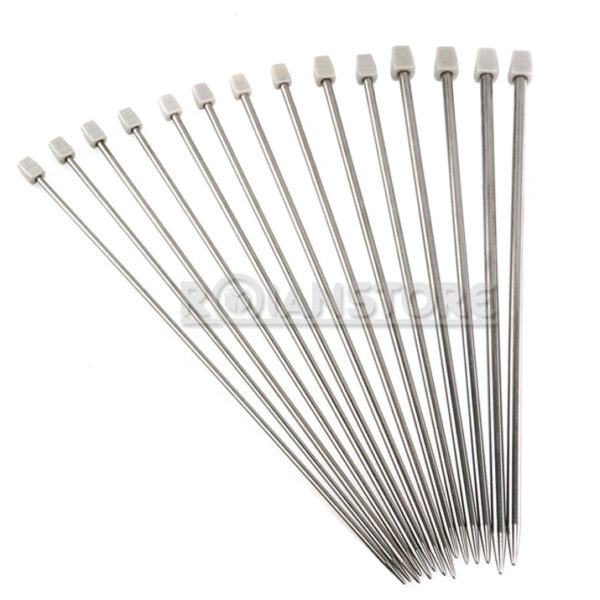 Palillos Roian Metal Set 14 Medidas Entre N° 2 Y N°12 Unidad
