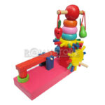 Juego Engranaje Parque Atracciones Juguete Didáctico Madera - Imagen 8