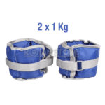 Pesas De Arena Para Muñecas Tobillos o Cintura 2 Kg El Par - Imagen 14