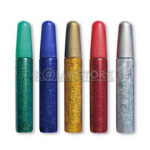 Adhesivo Hand Glitter Glue 5 Colores Tradicionales Unidad - Imagen 5