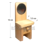 Completo Set Muebles De Dormitorio Madera Para Casa Muñecas (e) - Imagen 6