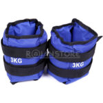 Pesas De Arena Para Muñecas Tobillos o Cintura 3 Kg El Par - Imagen 8