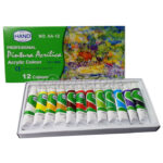 Pintura Acrílica Profesional Hand Set  12 x 12ml