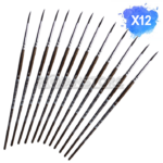 Pincel Artel Línea 103 N4 Pelo Natural Extra Suave 12 Unidades