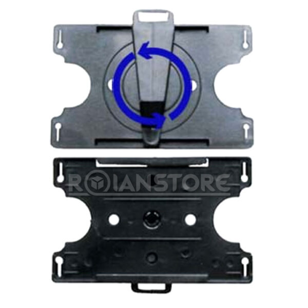 Porta Credencial Convertible Negro 25 Unidades