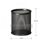Portalápiz Bolígrafo Rejilla Grande Cilindro Metálico 10 x 9cm - Imagen 7