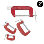 Set de Prensas de 2" 5cm Tipo G o C Para Carpintero 5 unidades - Imagen 4