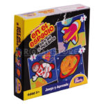 Puzzle y  Encaje Dactic Set  de 3 Puzzles del  Espacio - Imagen 2