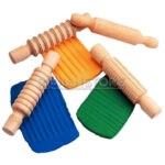 Elementos para Representación Dactic Rodillo Con Textura Madera Unidad