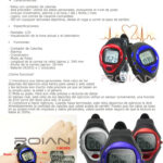 Reloj Pulsometro Ritmo Cardiaco Contador De Calorias Alarma - Imagen 2