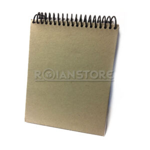 Croquera Roian 15 x 19 Cm 80 Hojas Espiral Plástico