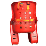 Asiento Para Niño Porta Bebe Bicicleta Silla Pasea A Tu Hijo Rojo - Imagen 4