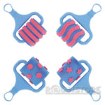 Set de Rodillos de Goma Eva Para Manualidades y Decoración