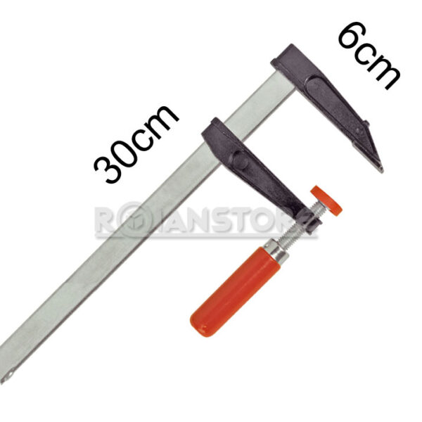 Set De 4 Herramientas Sargentos Prensas Carpintería 6 X 30cm