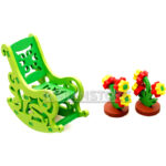 Set Armable Muebles 3D Par De Mecedoras - Imagen 3