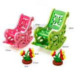 Set Armable Muebles 3D Par De Mecedoras - Imagen 5