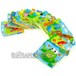 Set De 10 Puzzles Diseños De La Fauna 9 Piezas Cada Uno - Imagen 8