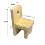 Completo Set Muebles De Cocina En Madera Para Casa Muñecas (e) - Imagen 7