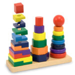 Puzzle y Encaje Dactic Torre Madera Didactica - Imagen 10