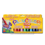 Tempera Sólida Escolar 12 Colores 10 gr Instant