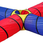 Juego de Patio Interior Infantil Dactic Túnel Multiple Plegable Unidad - Imagen 4