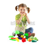 Elementos para representación set de verduras