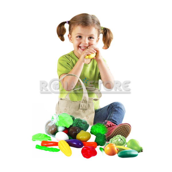 Elementos para representación set de verduras