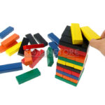 Entretenido Juego Yenga Jenga Colores Ingenio Destreza y Habilidad - Imagen 7