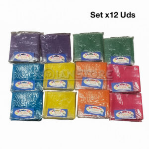 Telas Arpilleras Colores Nilsa 30x50cm Set 12 Unidades