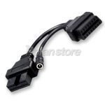 Conector Compatible Mitsubishi Hyundai Obd1 A Obd2 12 Pin
