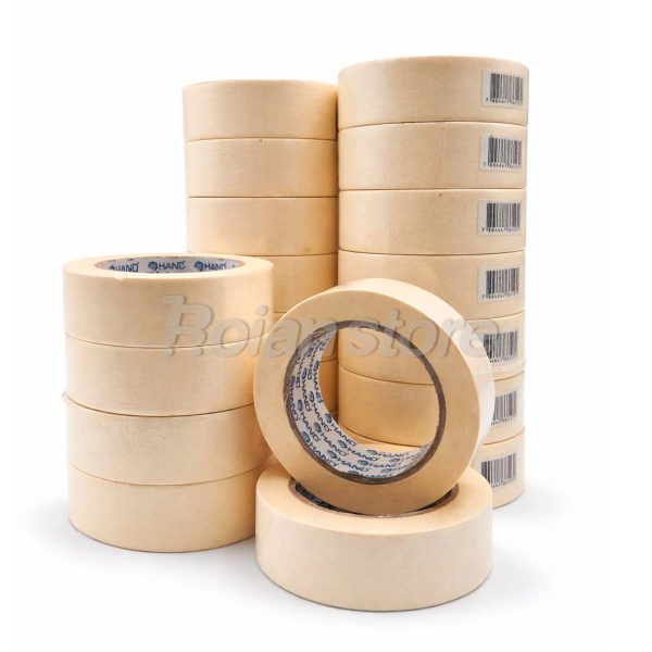 CINTA ENMASCARAR Masking Tape 20UNDS 36MM-BEIGE 125MIC 40MT