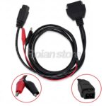 Conector Citroen Peugeot OBD1 OBD2 - 2 Pin A 16 Pin + Pinza