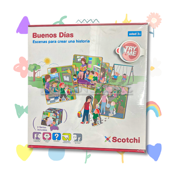 Equipamiento Jardín Infantil Scotchi Buenos Días 24 Piezas