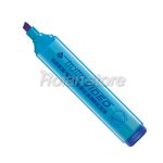 Destacador Tratto Plano Fluorescente Celeste Caja 12un